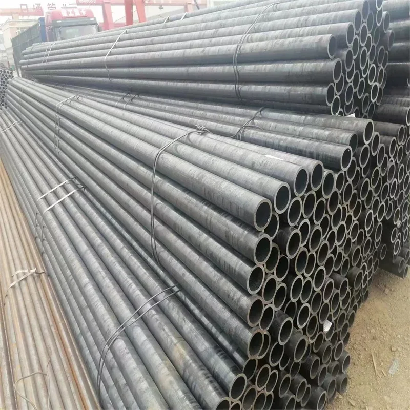 Fitur Unik Pipa Baja Karbon Galvanis ERW Seamless Sch 40 80 untuk Pemadam Kebakaran, Dilas, Panjang 6m