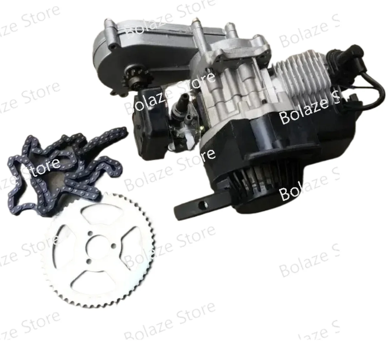 

Two-stroke 49CC gearbox modified bicycle gasoline engine