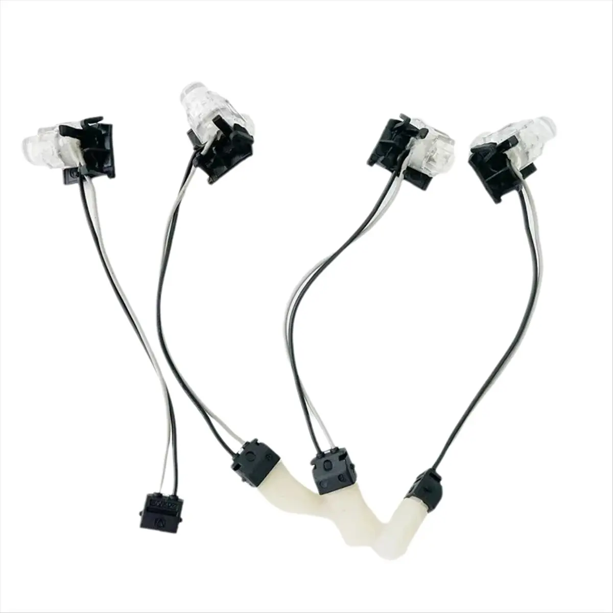 #78R Car Door Handle Backlight,1Set/4pcs Door Handle Ambient Lighting 4H0947134A 4H0947133A for Audi (Plastic)