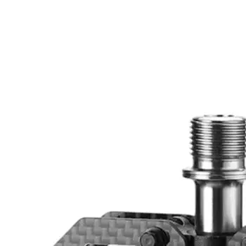 Anti-slip Bicycle Pedals Carbon Fiber Pedals Three Sealed Bearings System Smooth Rotation Bike Pedal System Carbon Fiber Pedals