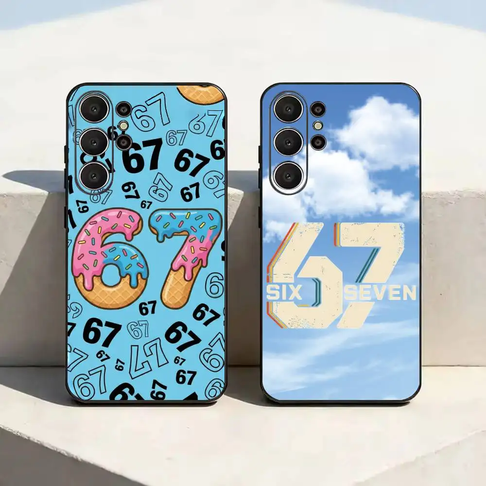 67 Phone Case For Samsung S25 Protection Cover Precise Hole TPU Printed Phone Case