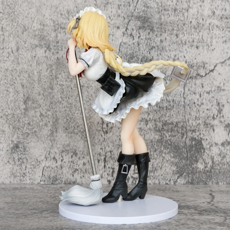

Girls' Frontline G36 Maid Outfit Figure 22cm Pvc Action Figure Double Ponytail Ribbon Case Decoration Car Ornament Toys Gifts