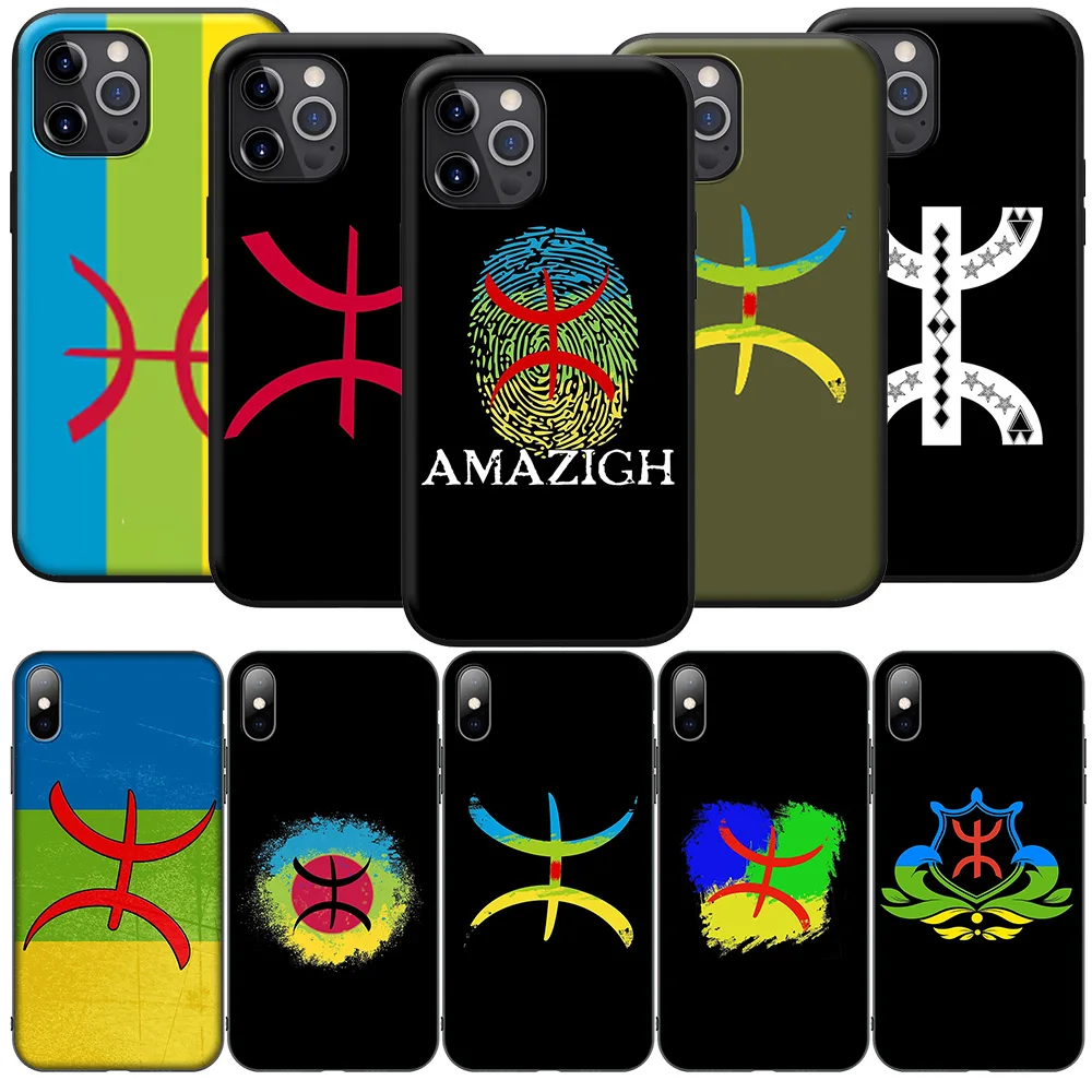 Amazigh Berber Flag Case for Samsung Galaxy A55 A53 A52 A51 A21S A21 A22 A24 A25 A13 A12 A11 A05 A05S