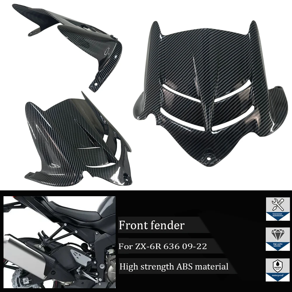 

Suitable for Kawasaki Ninja ZX-6R ZX 6R 636 ZX636 2019-2023 2020 2021 2022 Motorcycle Rear Mudguard Splash and Dust Cover