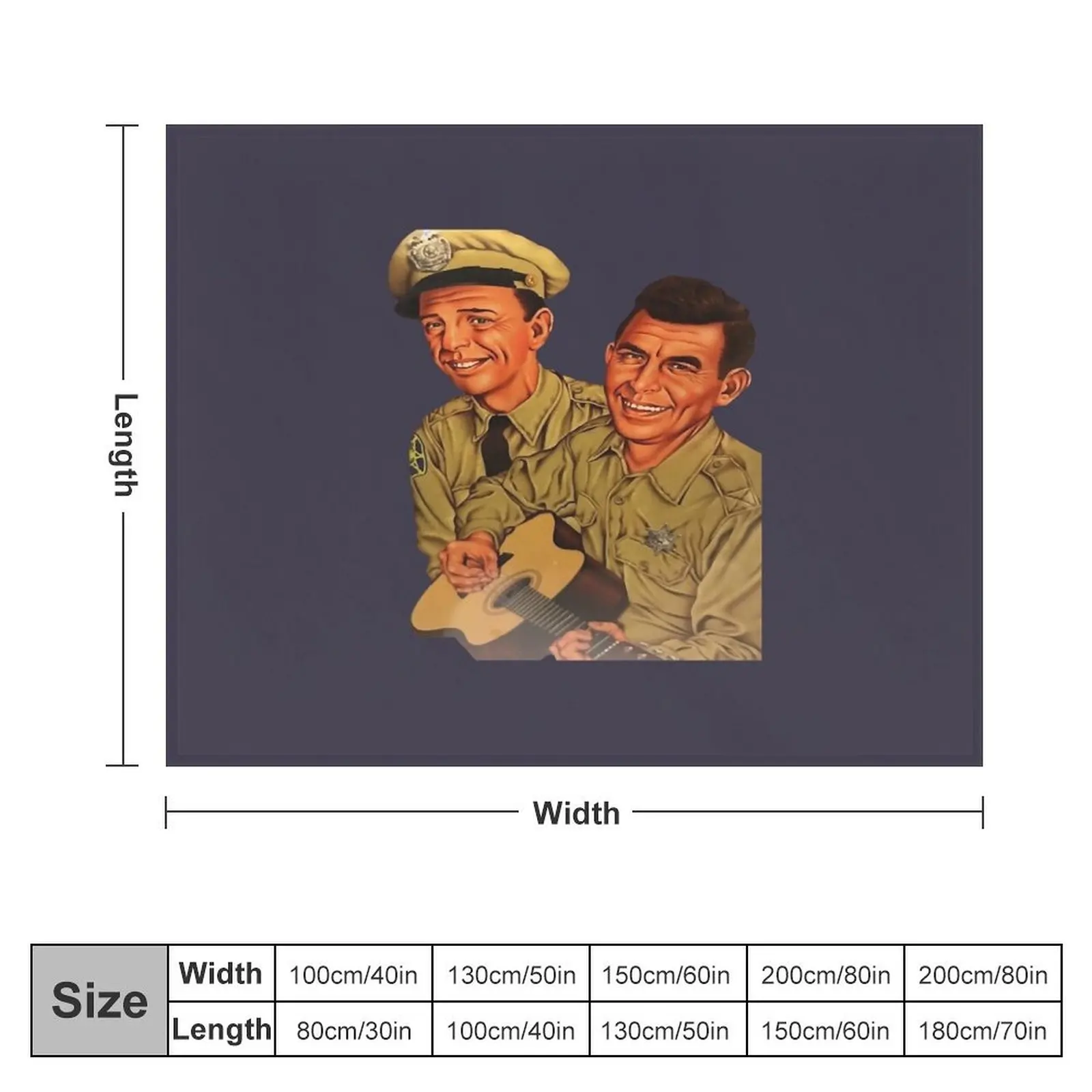 Cultivate A Love Of Art Monologue Barney Fife Andy Retro Throw Blanket Shaggy cosplay anime Blankets