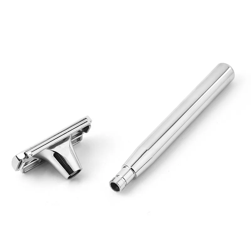 Men's Metal Safety Razor Sharpness Shaver Classic Styling Quick Replacement Blade Safe Shaving Beard