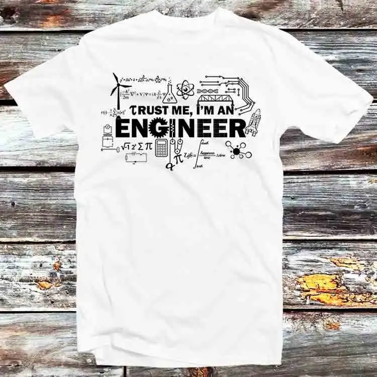 Trust Me I'M An Engineer Tom Spider Movie T Shirt Vintage Retro Cool Cartoon Anime Top B622