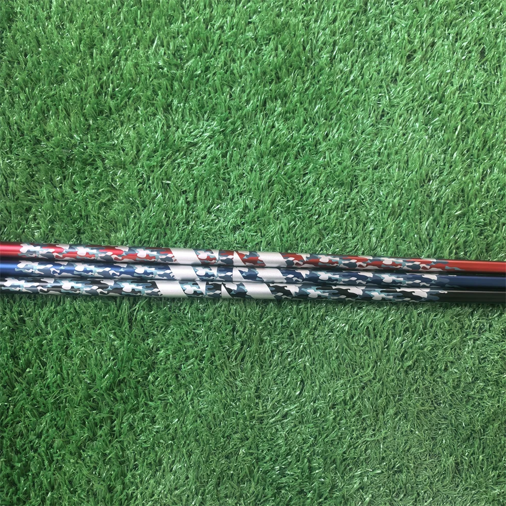 2025 Neuer Golfschlägerschaft, schwarz/blaue Tarnbeschichtung, limitierte Auflage, S/R-Flex-Graphitschaft für Fahrer, Spitzengröße 0,335