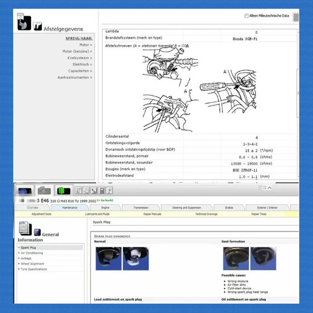 Ferramentas de diagnóstico automotivas Link Software, Vivid Workshop DATA 2018.01 v, Ferramenta do veículo do carro, Reparação automática