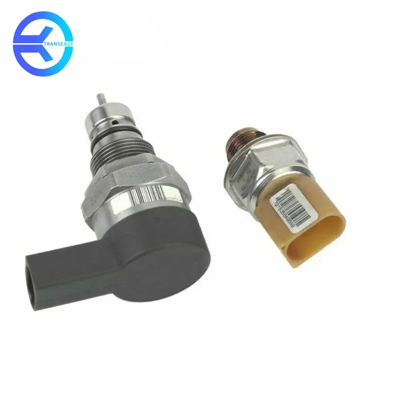 057130764H 03L906054A Fuel Rail Pressure Valve And Pressure Sensor Fits For AUDI VW SEAT SKODA 2.0 TDi