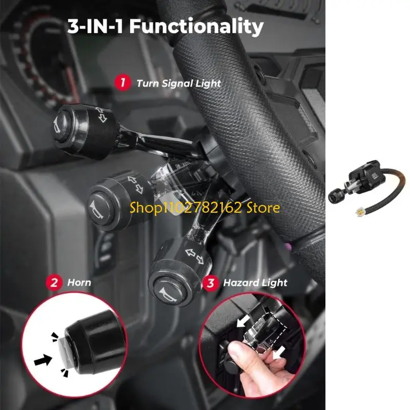 

547B Upgraded Turn With 110dB Horn And Rocker Switches For Various Models