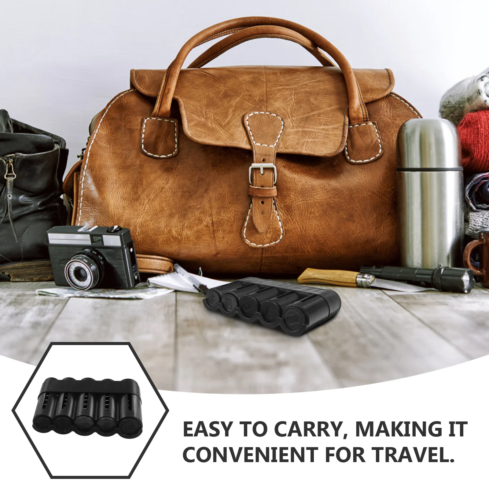 صندوق تخزين العملات المعدنية لهواة الجمع، حقيبة تنظيم بلاستيكية محمولة، حاوية حامل العملات المعدنية للسفر، عناصر صغيرة