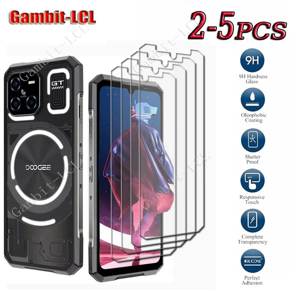 2-5PCS 9H HD Original Tempered Glass For Doogee Blade GT  6.72