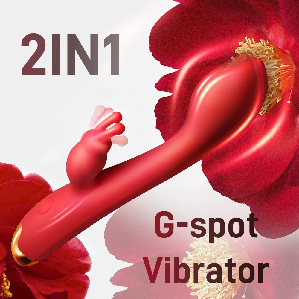 Dildo Kaninchen Vibrator für Frauen Leistungsstarke G-punkt Vibratoren Nippel Klitoris Stimulator Weibliche Sex Spielzeug Erwachsene Waren Masturbator