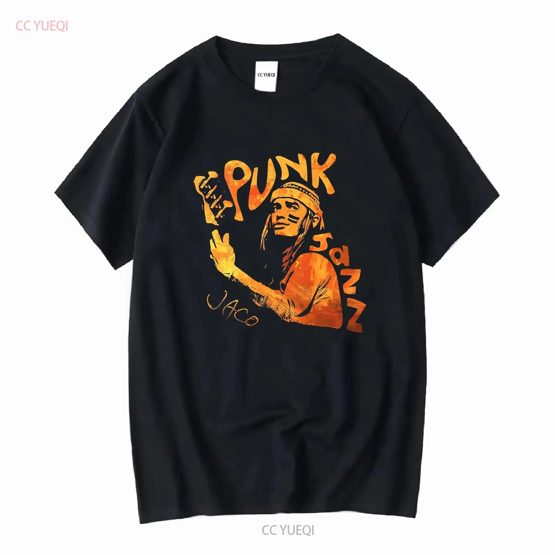 Camiseta de algodón Hot Jaco Pastorius Punk Jazz Singer T Shirt S 5XL NY102 vintage lavada transpirable informal ligeramente elástica