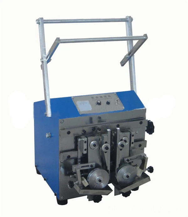 

GSB-670 Double Sides Leather Belt Edge Painting Machine for Leather Goods