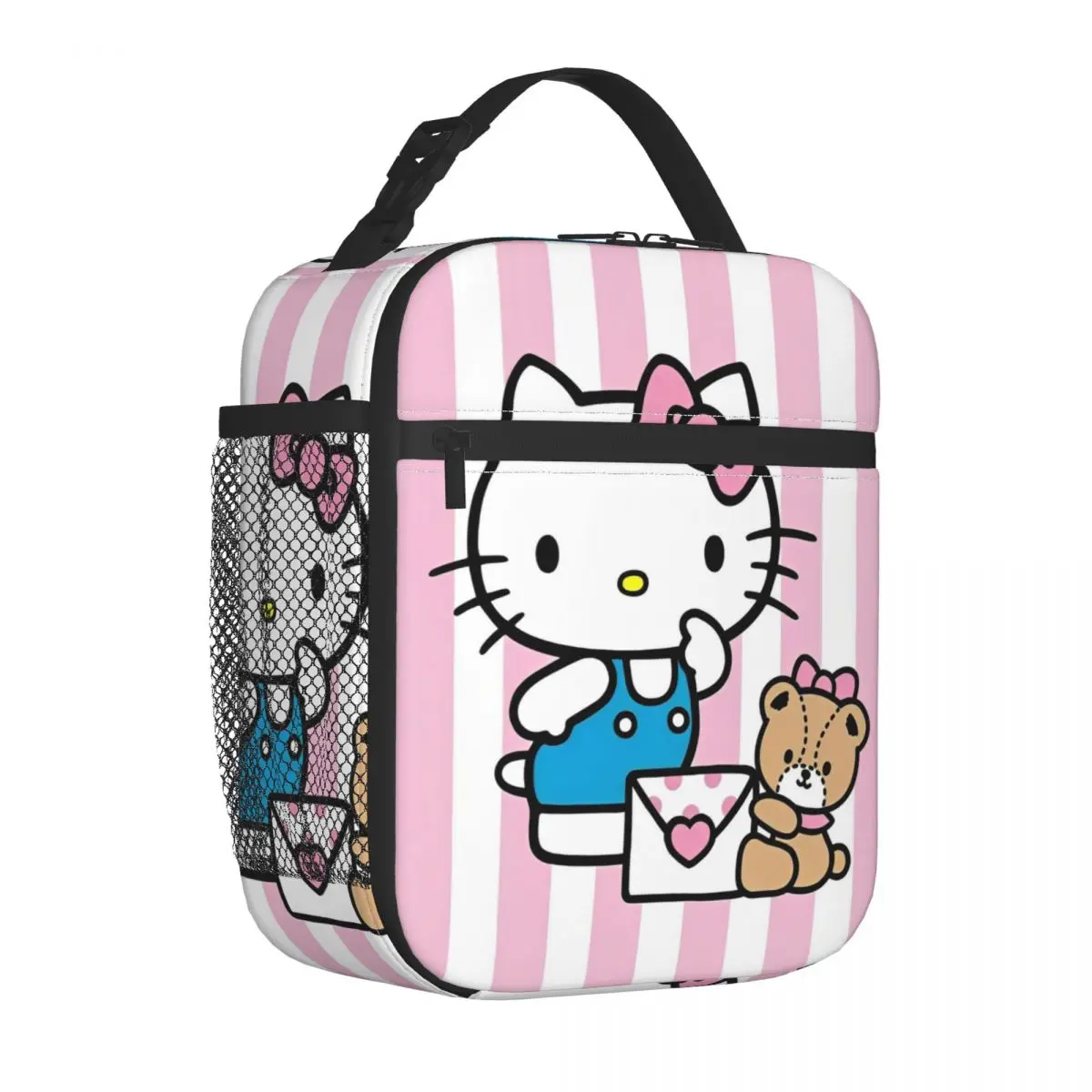 Hello Kitty ha ricevuto la borsa per il pranzo isolata con lettera borsa per il pranzo portatile borsa per il pranzo borsa per il pranzo borsa per