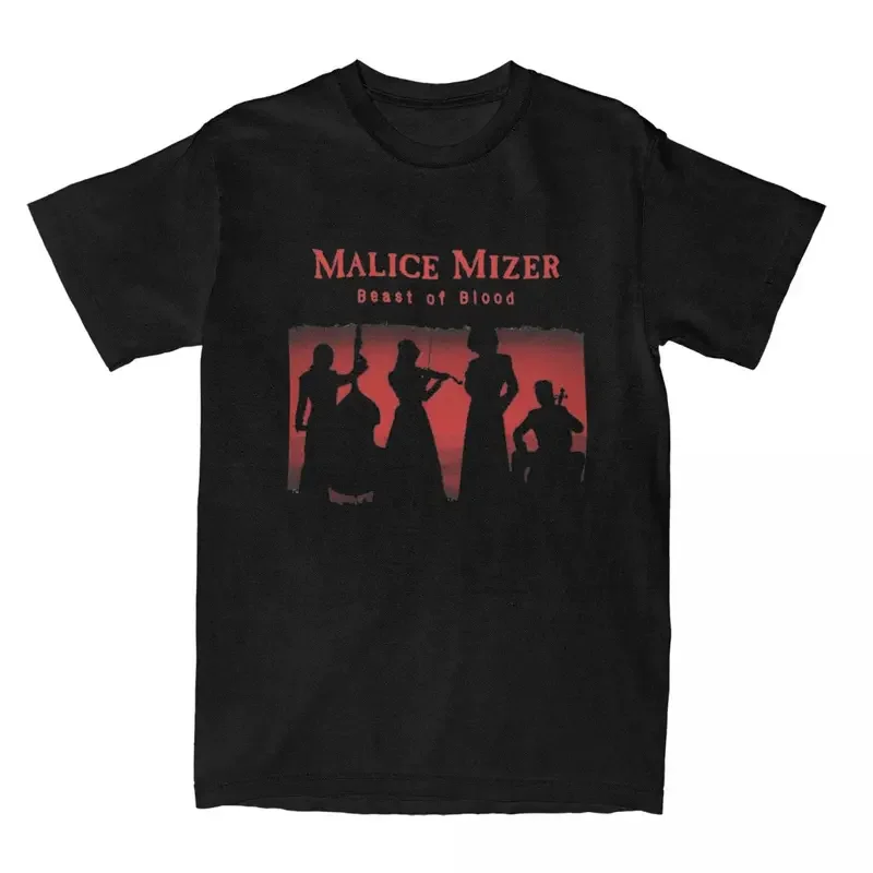 Y2K Unique Mens My Favorite Malice Musician Mizer T Men Women Cotton Tees Shirt Summer Clothing