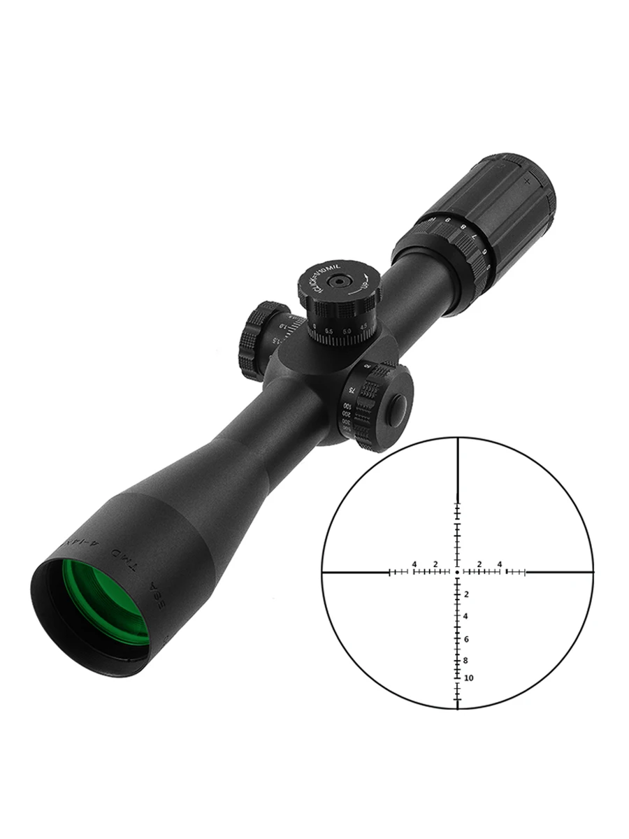 BSA Optics TMD 4-14X44 FFP Jachtkijker Eerste Focale Vlak Richtkijker Tactische Glas Geëtst Richtkruis Optische Richtmiddelen - afbeelding 2