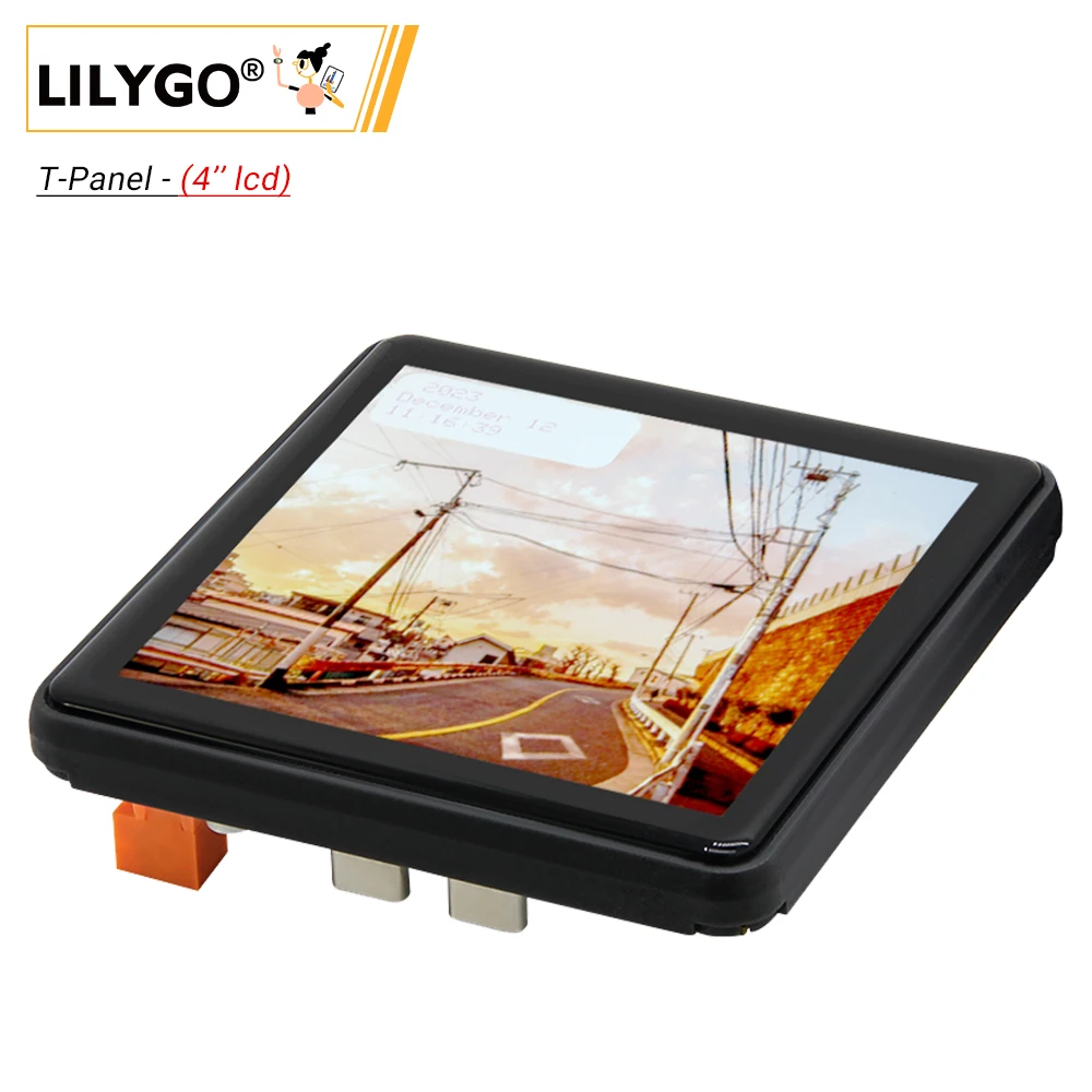 LILYGO T-Panel 4.0-inch LCD ESP32-S3 ESP32-H2 Dual Mcu Development Board 480*480 SPI+RGB Screen WIFI Bluetooth Module