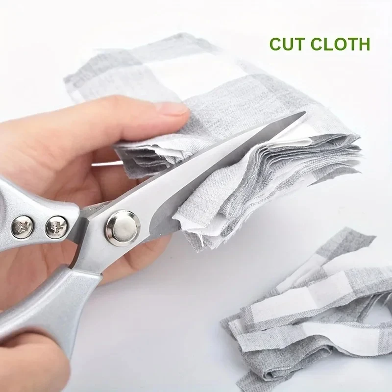 قطعة واحدة من مقصات المطبخ المصنوعة من الفولاذ المقاوم للصدأ متعددة الأغراض - مقص دواجن عالي التحمل مع قبضة مريحة من سبائك الألومنيوم للطعام قبل