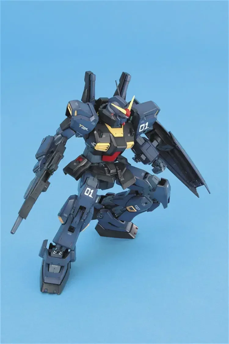 Gundam Bandai MG 1/100 RX-178 TITANS PROTOTYPE بدلة الهاتف المحمول MK2 2.0 نموذج تجميع الحركة المنتج الأصلي الميكانيكي