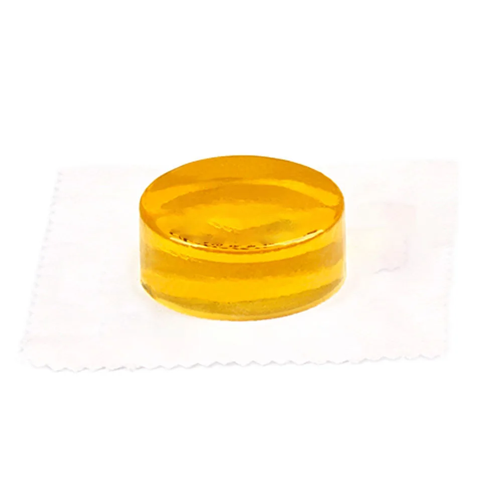 

Universal Yellow Rosin for Violin Cello Viola Bow Instruments Pure Sound Strong Adhesion Friction Sensitivity Round