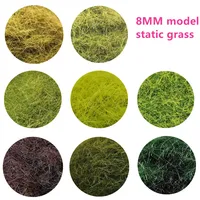 30G/bag Tree Powder 3-8MM Static Grass Flocking Foliage HO OO N Z Scale Railway Train Landscape Military Scene Sand Table Layout