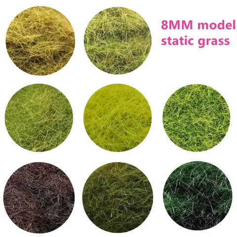30G/bag Tree Powder 3-8MM Static Grass Flocking Foliage HO OO N Z Scale Railway Train Landscape Military Scene Sand Table Layout