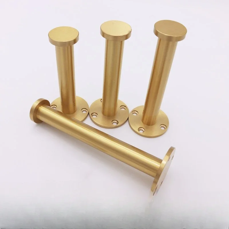 Luxury Brass Furniture Leg Stylish Elevation for TV Cabinet, Bed, Sofa for Modern Home Decor Cabinet Foot Table Holder Support