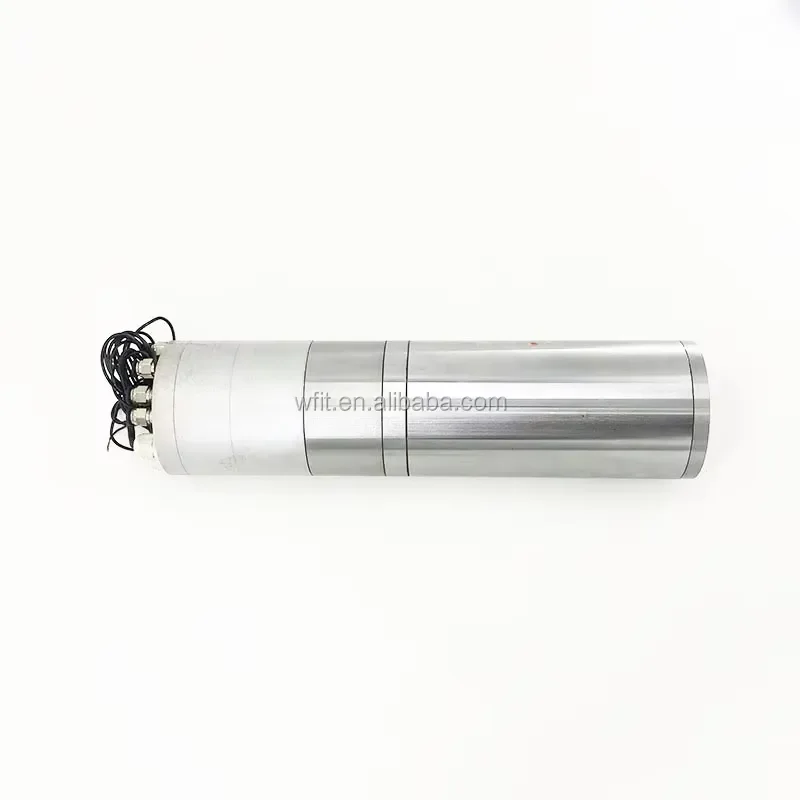 100mm OD BT30 ATC Motorized Spindle,8kW 24000RPM Permanent-Magnet Spindle Motor for CNC Milling Replacement