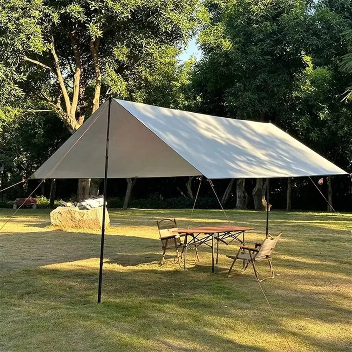 

ONGE Кемпинговый брезент Водонепроницаемая палатка Туристический тент Тень Садовый навес Пляжный солнцезащитный козырек Открытый Сверхлегкий солнцезащитный козырек A