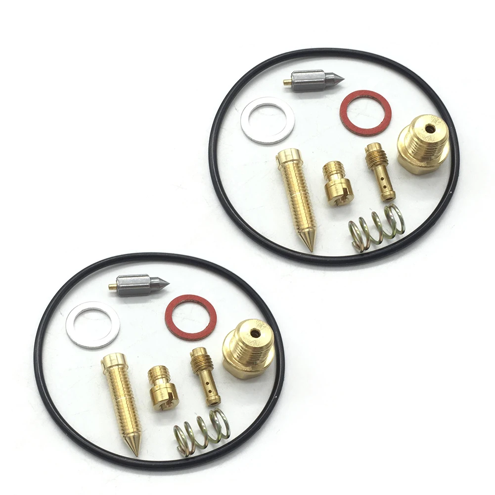 2 SETS MOTORCYCLE CARBURETOR CARB GASKETS JETS REBUILD KITS FOR YAMAHA PHAZER PZ480 PZ 480 1986 1987 1988 1989 1990