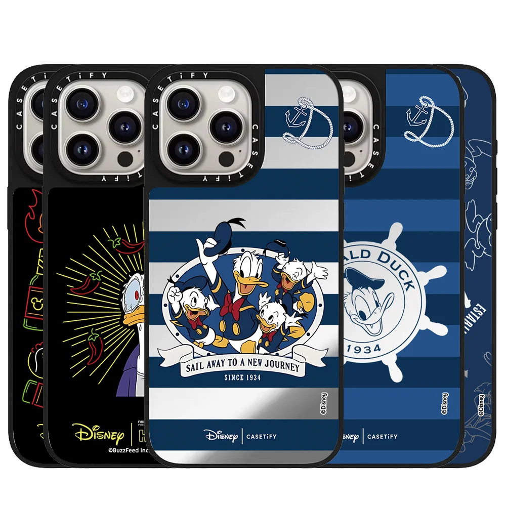 

Чехол CASETiFY в коллаборации с Disney: серия с мультяшным Дональдом Даком для iPhone 17, 15, 14, 13 Pro Max, Air 16 Plus, магнитный защитный чехол