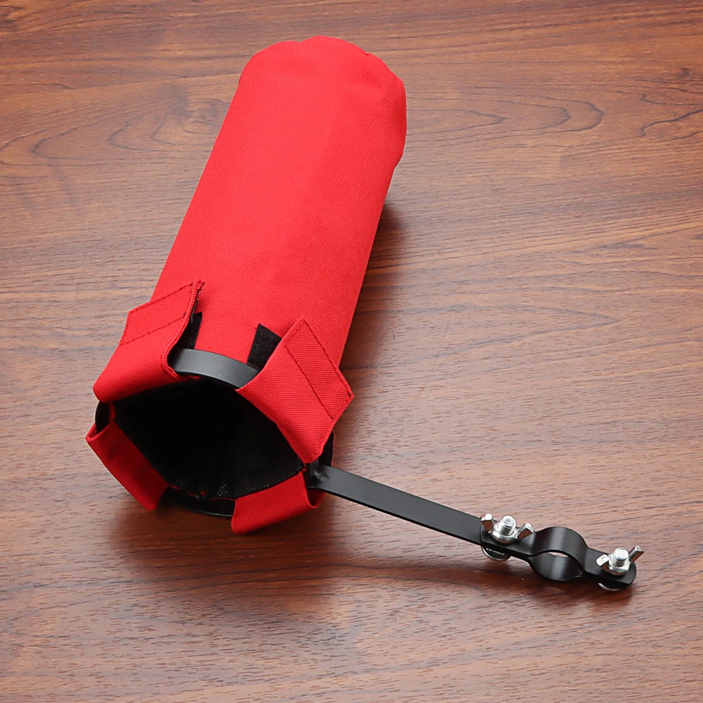 

Drum Stick Storage Bag Portable Drumstick Holder with Shoulder Strap Universal Hanging Drumsticks