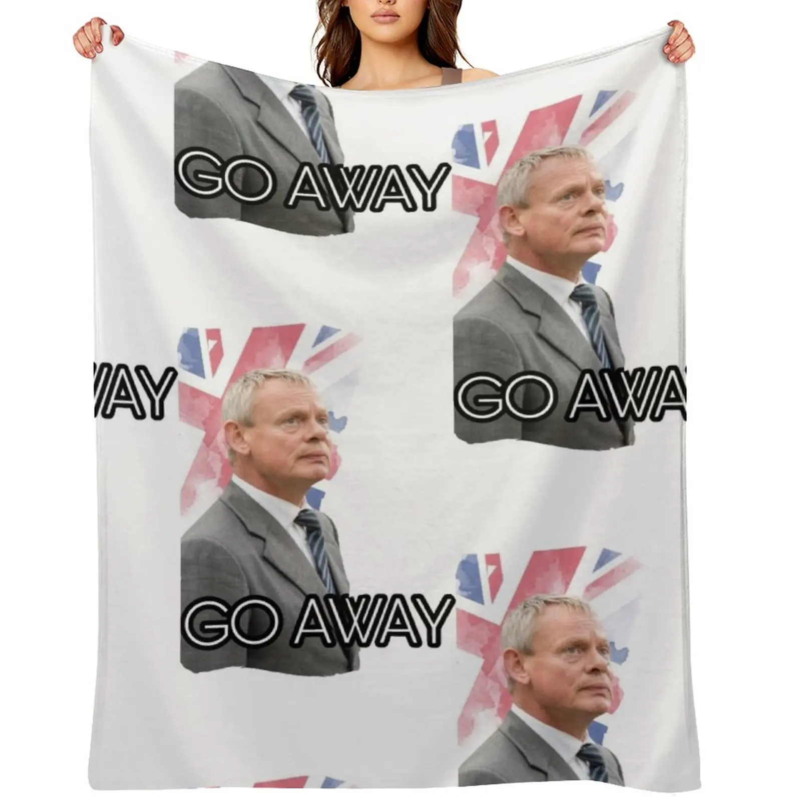 

Doc Martin Throw Blanket Bed Tourist for babies for winter Blankets