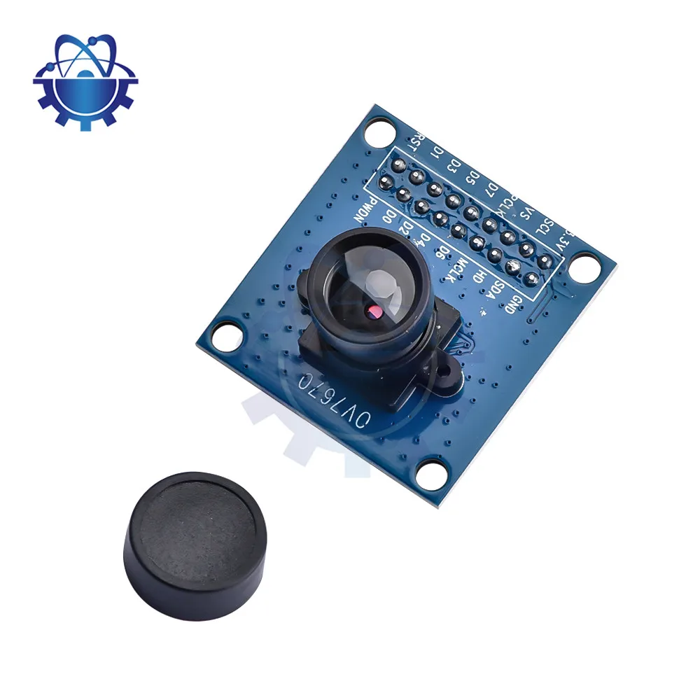 OV7670 Camera Module supports VGA CIF Auto Exposure Control Display effective size 40x30 for Arduino