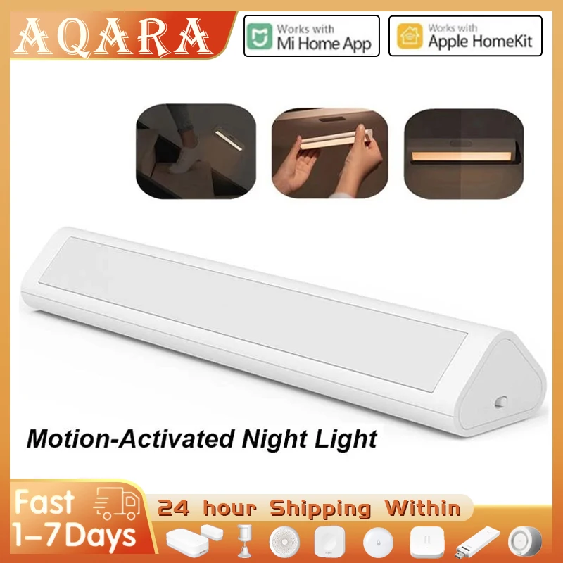 

Новинка, индукция Aqara, Ранняя яркость, магнитная установка с датчиком человеческого тела, 2 уровня яркости, 8 месяцев в режиме ожидания