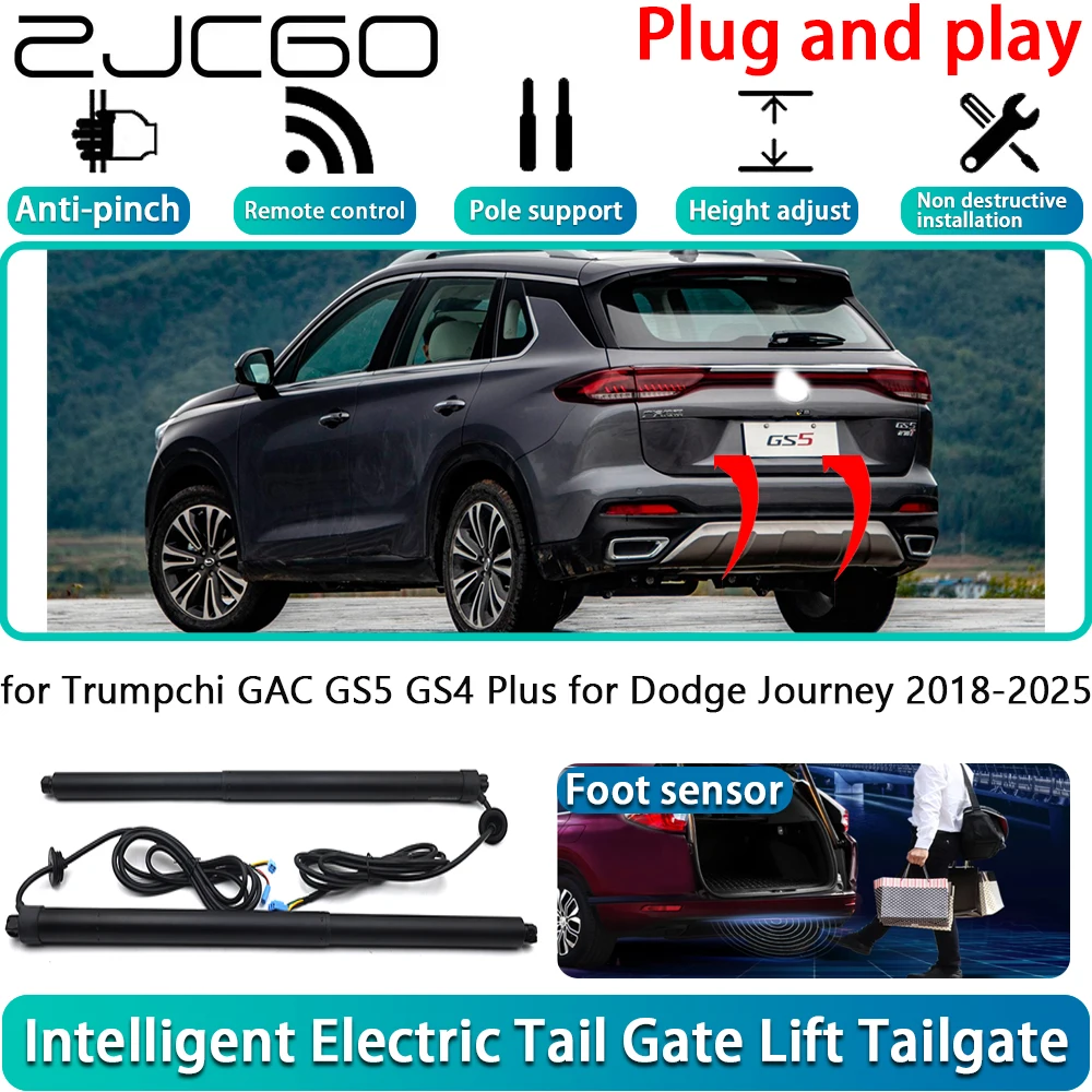 

for Trumpchi GAC GS5 GS4 Plus for Dodge Journey 2018-2025 Car Electric Powered Tailgate Power Liftgate Automatic Tailgate System