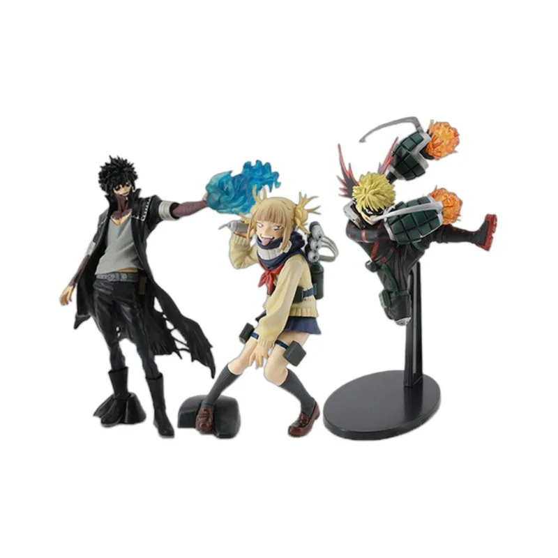 My Hero Academia Anime Figure Shoto Bakugou Boku Izuku Duke Pvc Large Action Figures Anime Character Gift Collection Series