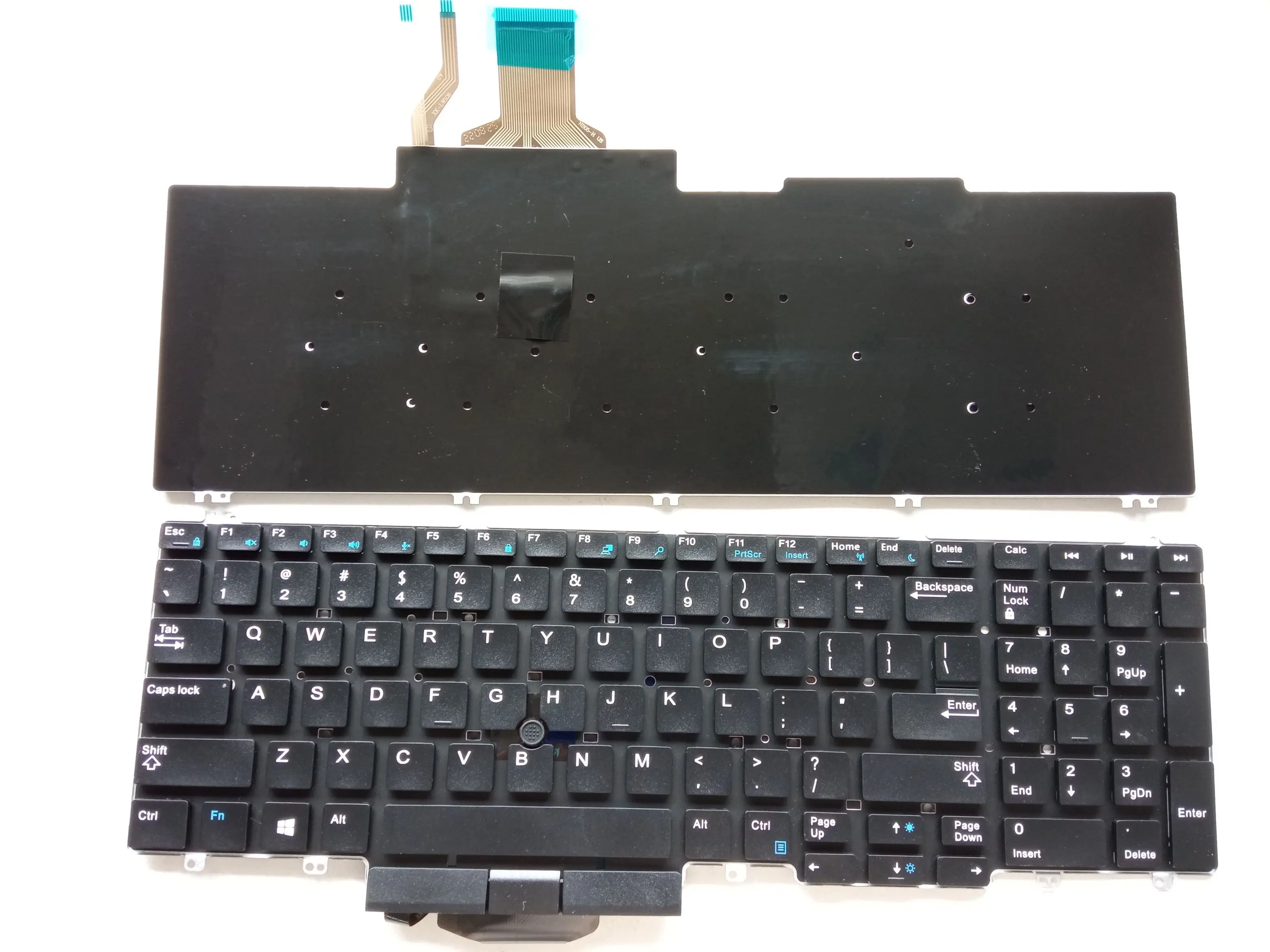 New Replacement Keyboard Laptop For DELL E7530 BLACK With Point (OEM) US US Layout