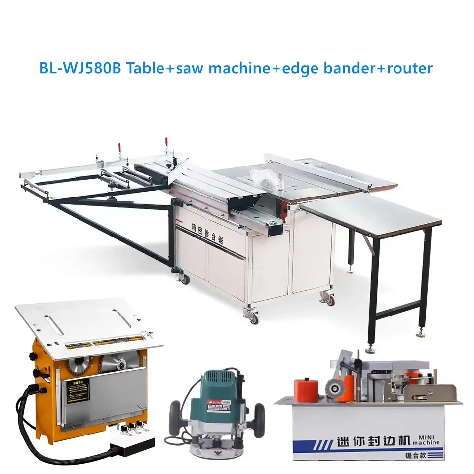 Industrial High Precision Panel Saw Woodworking Cutting Bench Saw for a Good Price