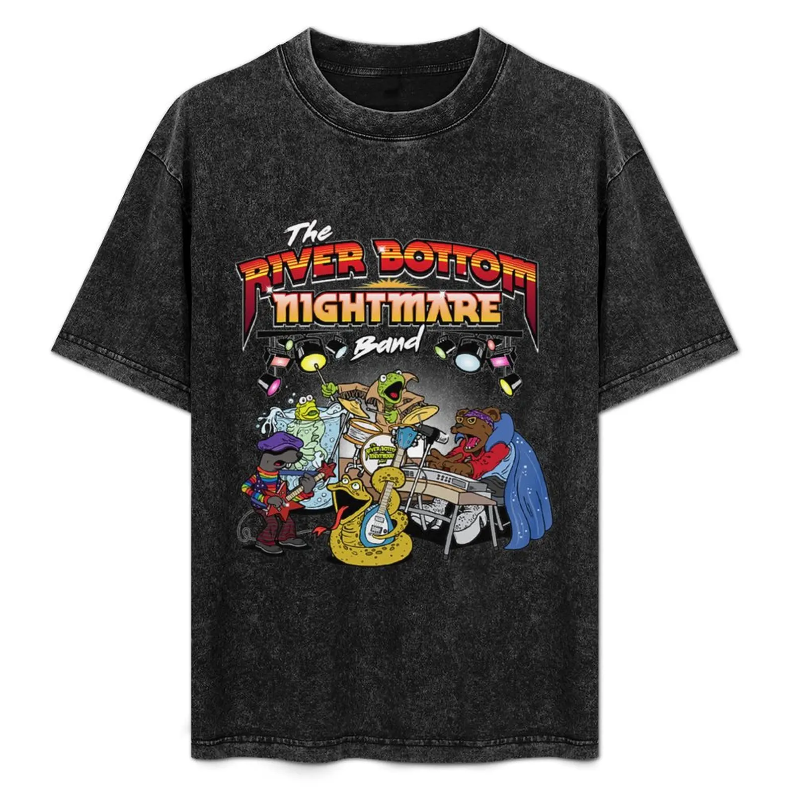 

River Bottom Nightmare Band T-Shirt Holiday Lightweight T-Shirt