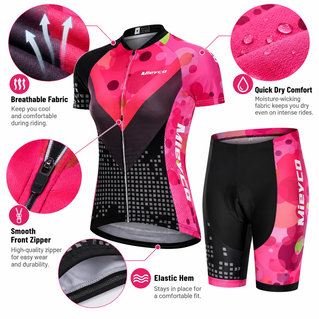 Mountain Bicycle Suit for Wome - Mountain Biking Outfit recension och pris
