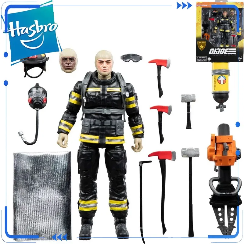 

Оригинальный Hasbro G.I. Коллекционная фигурка пожарного-спасателя Джо из серии Classified, масштаб 1/12, модель-игрушка, украшение