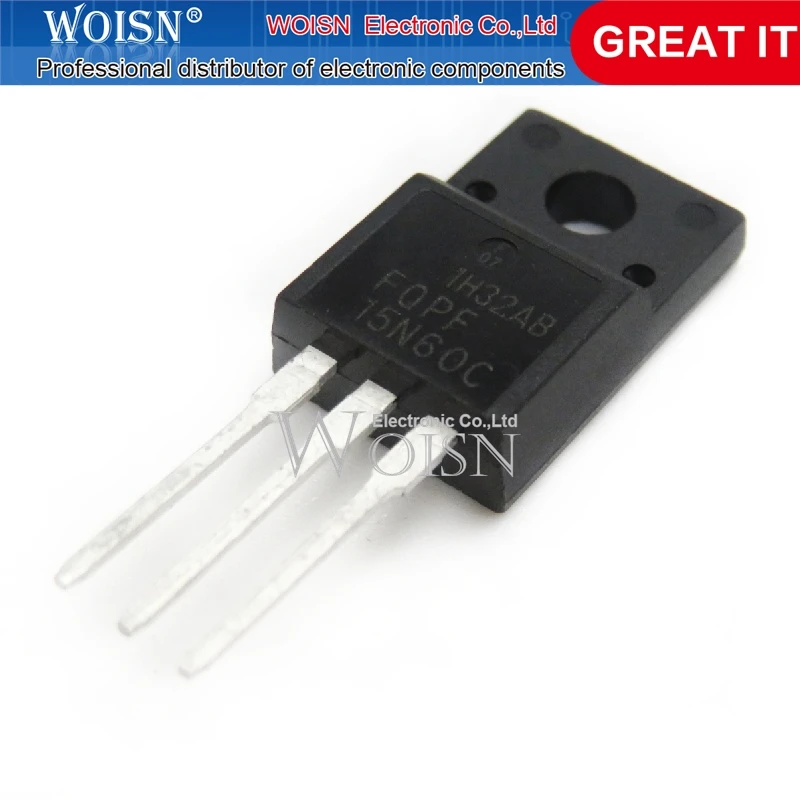 5pcs/lot FQPF15N60C 15N60 FQPF13N50C 13N50 TO-220F In Stock