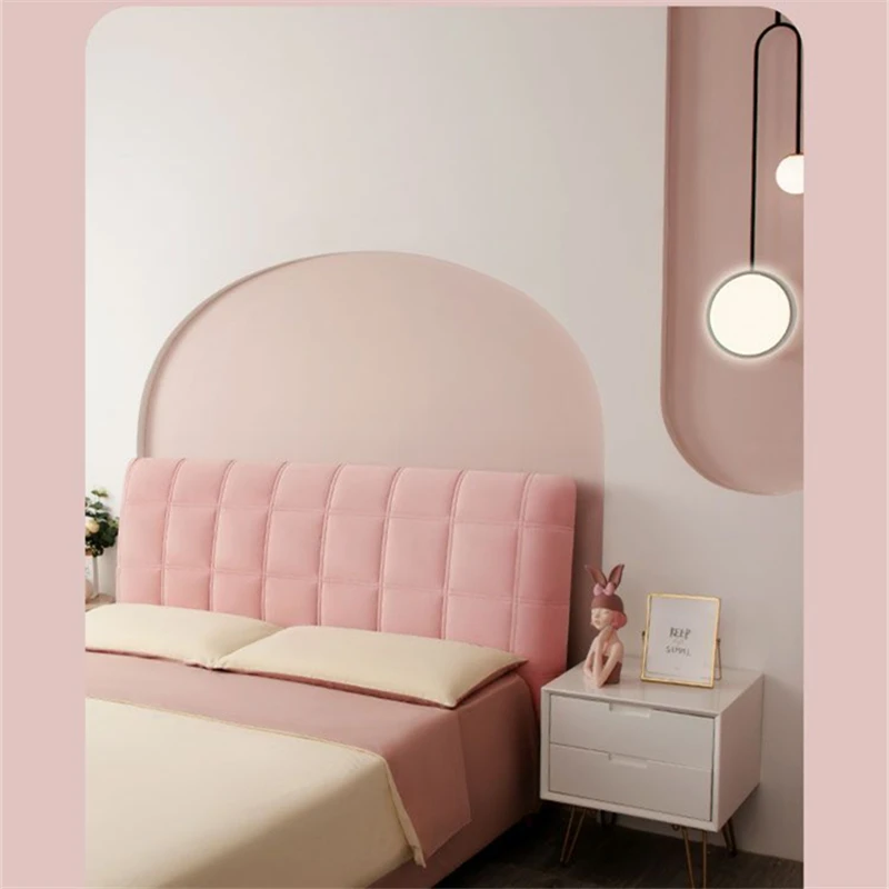 Full Wrap Home Decoration Solid Wood Bedside Cover Thicken Universal Bedside Protective Cover Velvet Surface Bedside Dust Cover