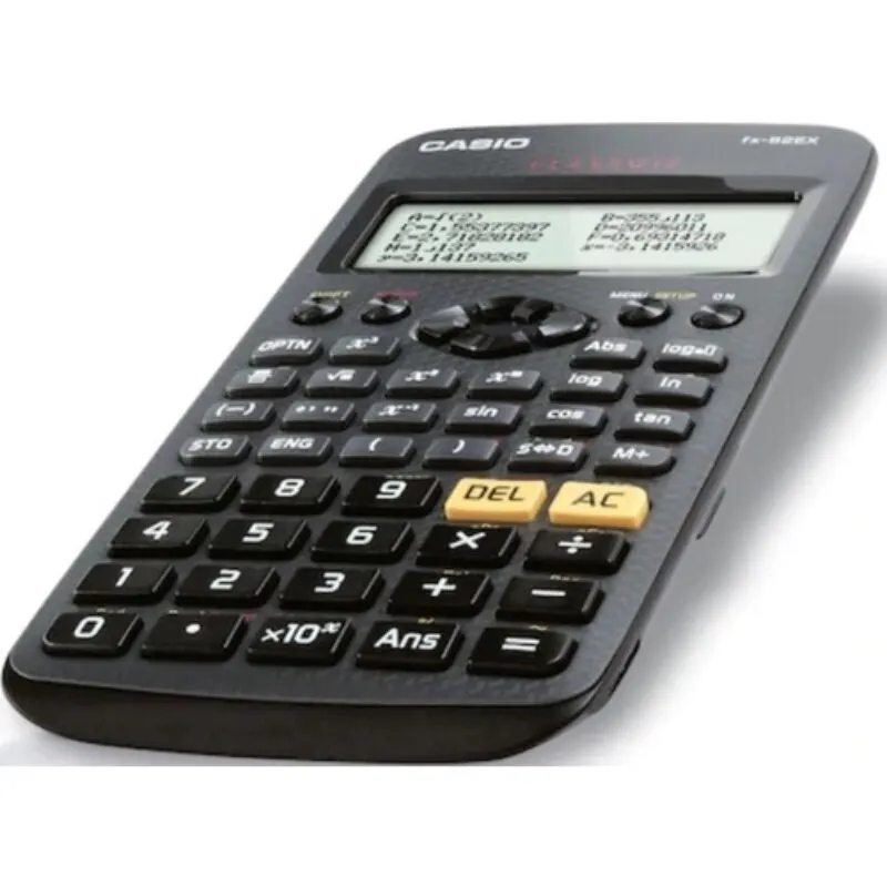 Original CASIO FX-82EX Scientific Calculator 274 Functions 10 + 2 Digits Engineering Students High School Lab Office