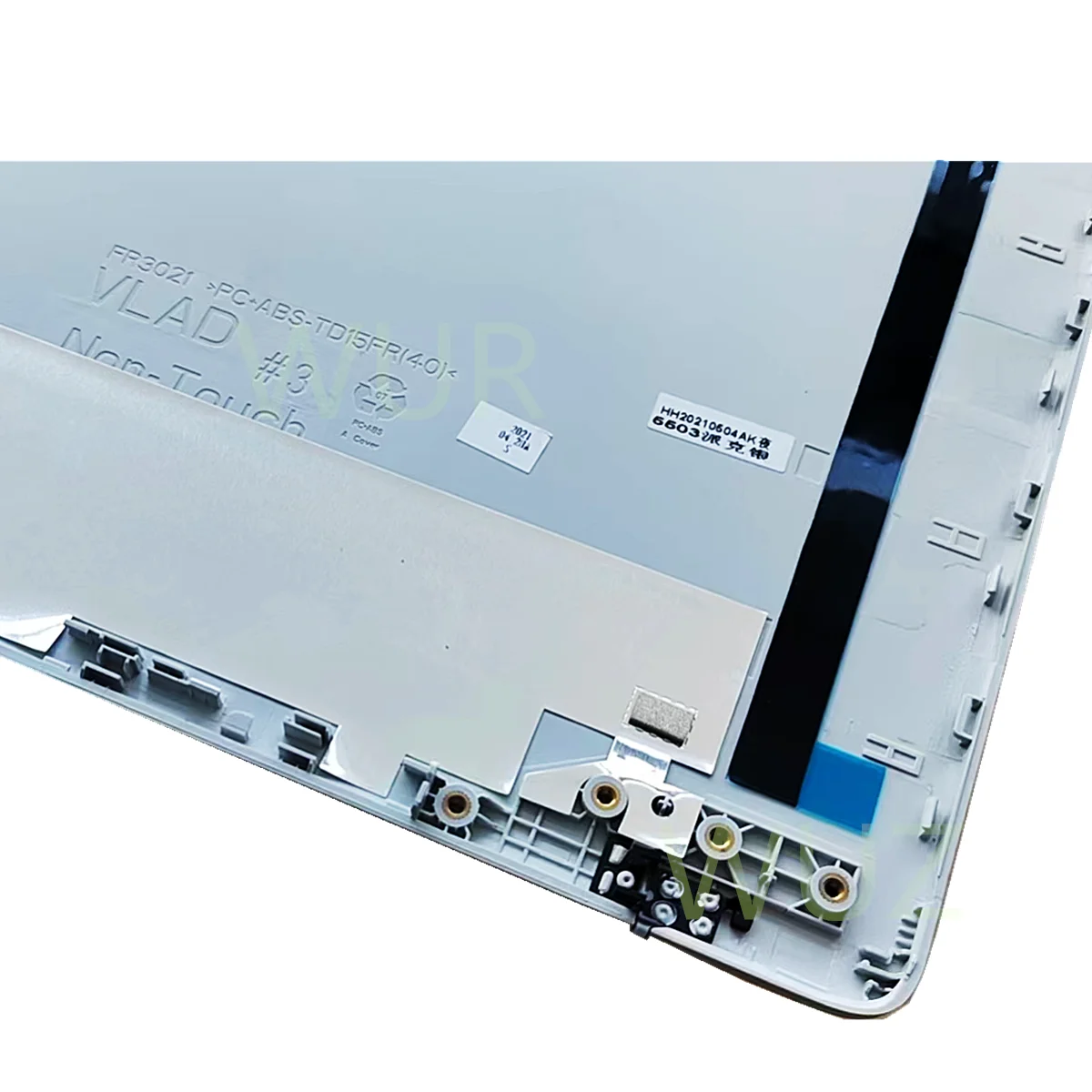 حافظة كمبيوتر محمول جديدة Palmrest حافظة علوية لهاتف HP 17-CN CO 17-CP فضي