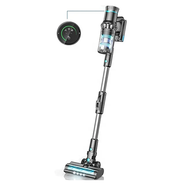 Rechargeable Wireless Li-ion Battery Cordless Portable Handheld Vacuum for Home Household Stick Upright Low Noise Vacuum Cleaner